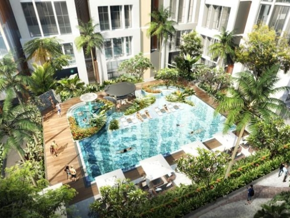 Citi Alto ấn tượng với những công trình phụ bên trong