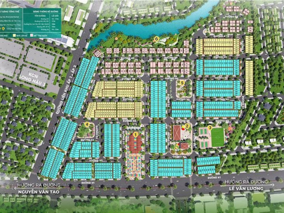 Vị trí địa lý của khu sinh thái ven sông River Villas