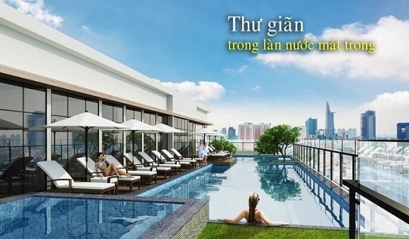 Tiện ích bể bơi dự án The Goldview