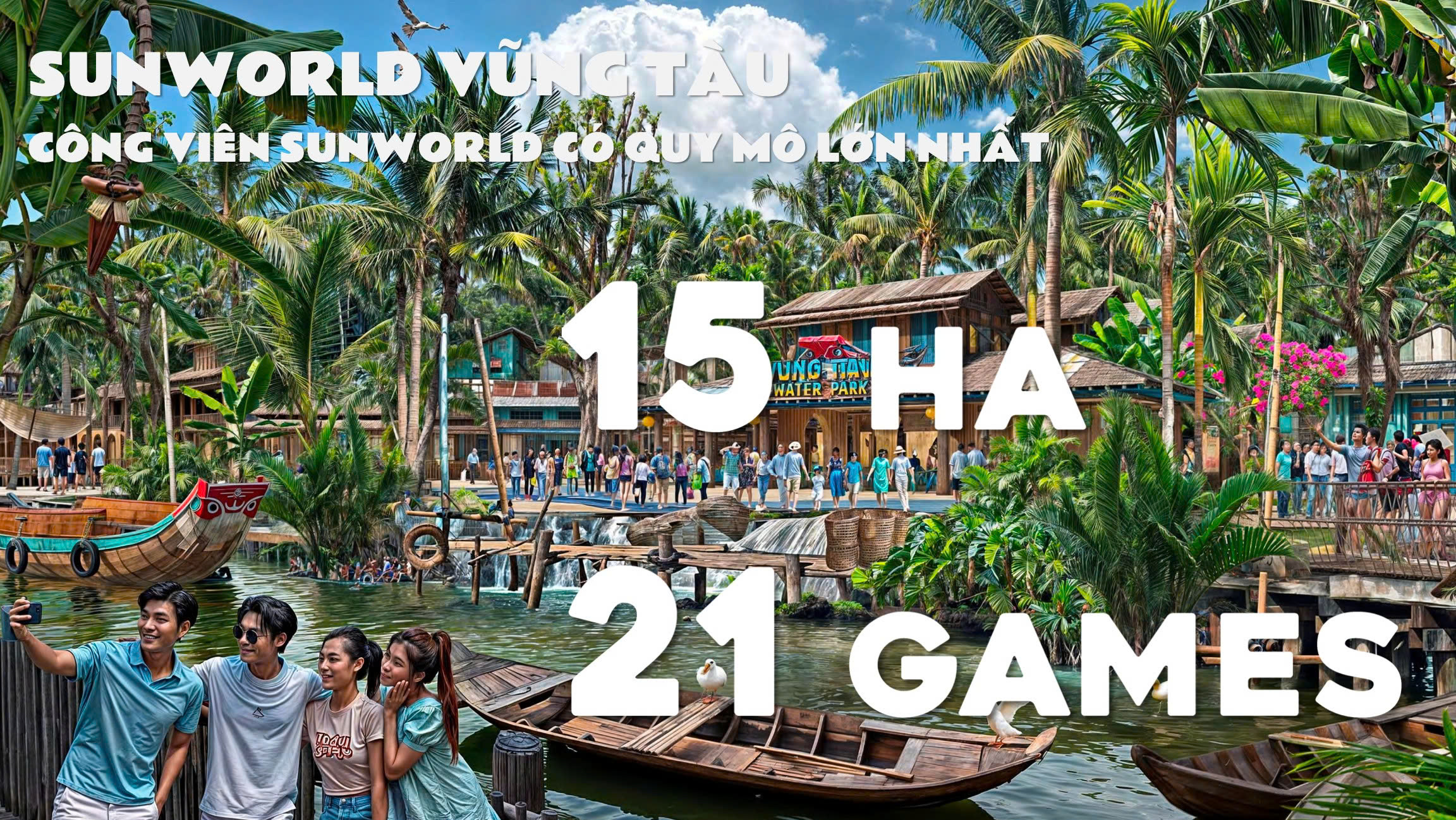 Công viên chủ đề Sun World – biểu tượng giải trí mới của Vũng Tàu