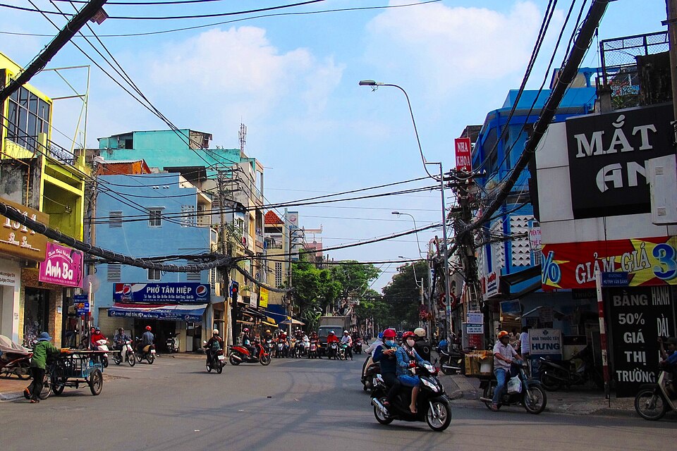 Đường Lê Văn Sỹ đoạn qua phường Phú Nhuận Đường Lê Văn Sỹ đoạn qua phường Phú Nhuận